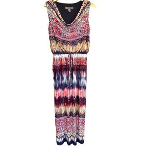 🔥❤️Donna Ricco New York size 8 maxi dress. Gorgeous colors and style! Like new